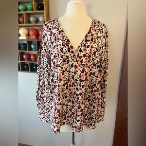 Ann Taylor Floral Blouse